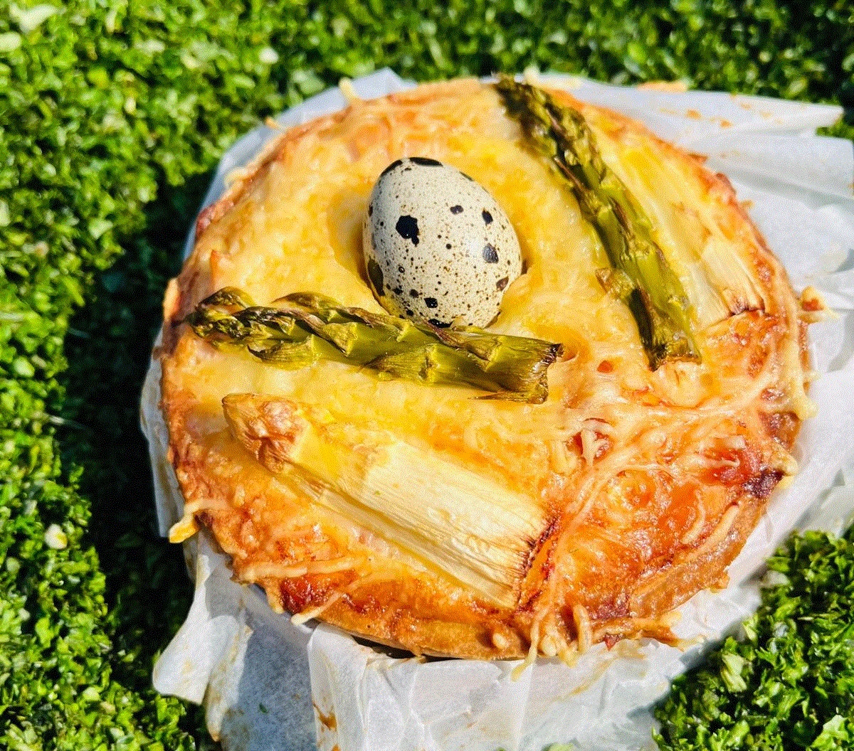Miniquiche met asperges