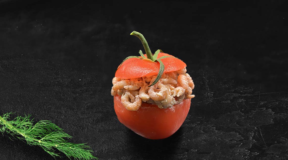 tomaat garnaal