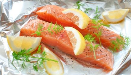 zalm voor papillot