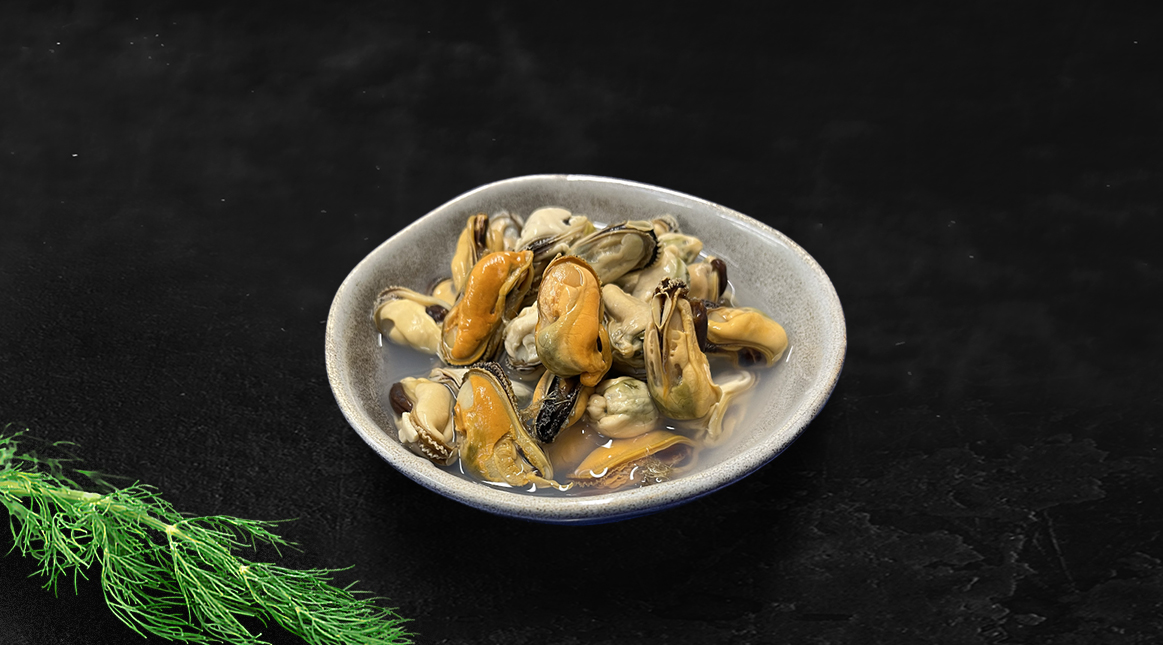 mosseltjes in't zuur