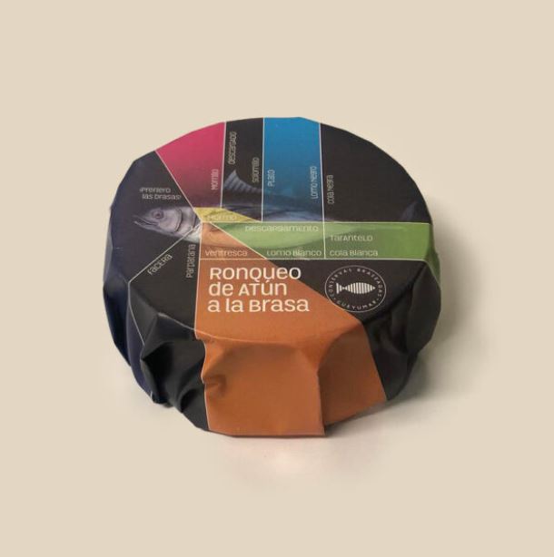 Gegrilde tonijn descargamento