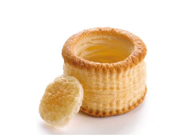 bladerdeeg vide koekje