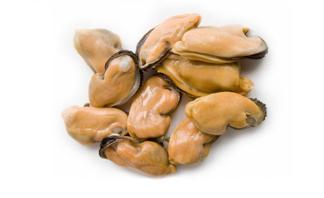 mosselvlees voorgegaard