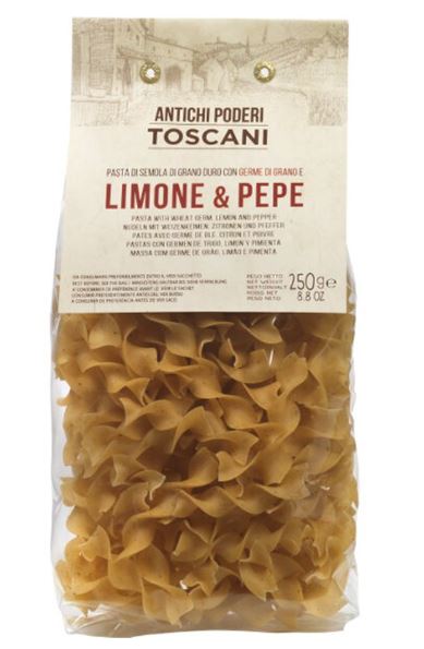 Pappardelline limone & pepe