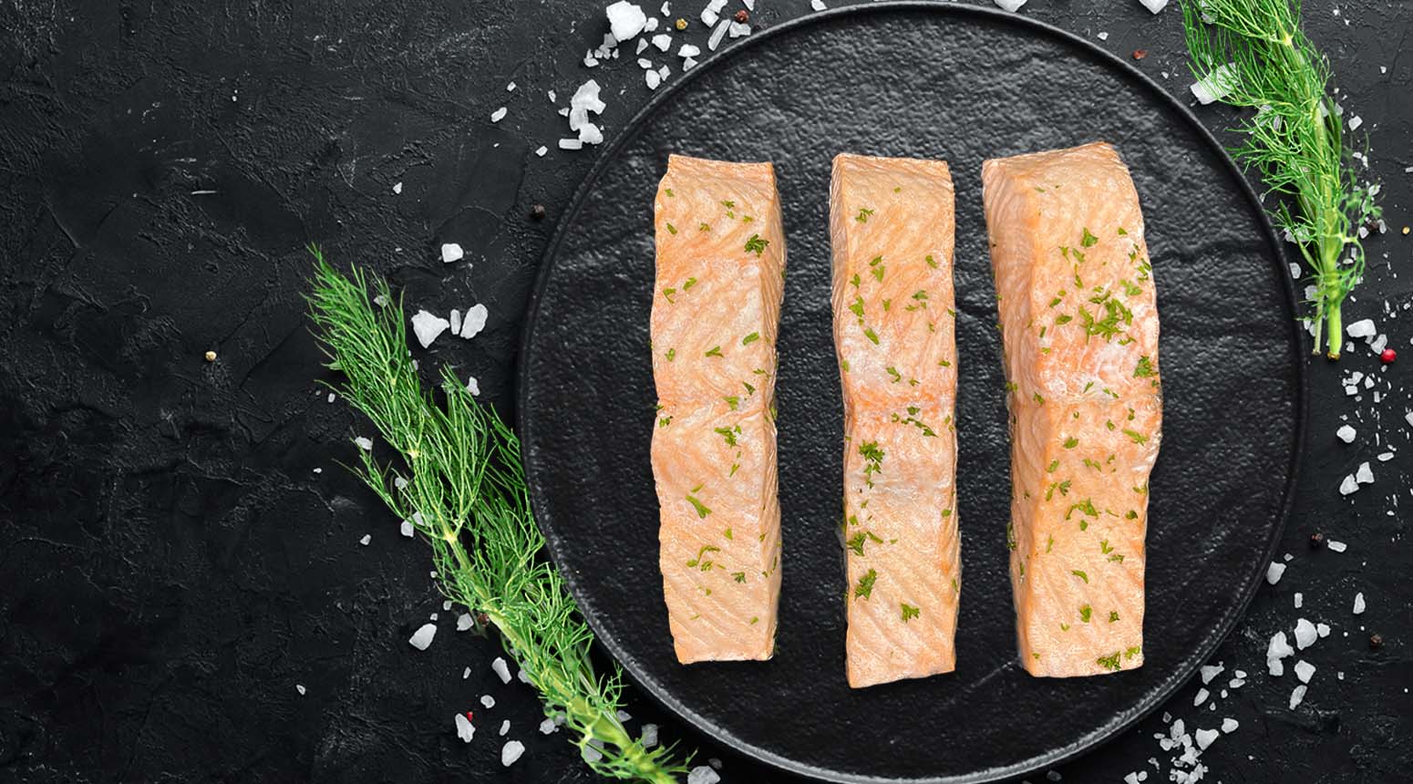 gestoomd zalmhaasje per portie