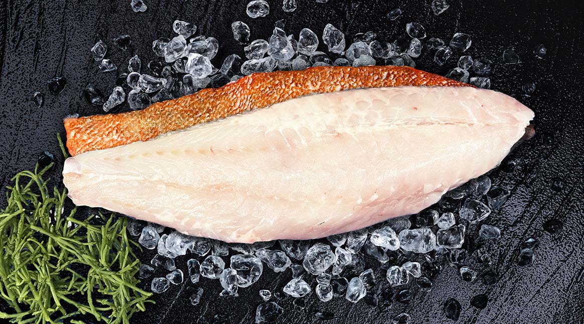 verse roodbaarsfilet zonder vel