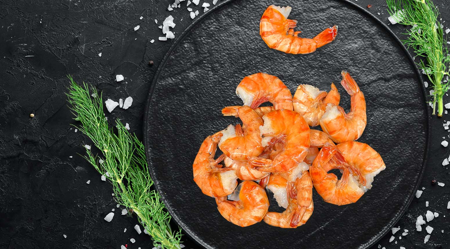 Black Tiger Easy peel scampi gestoomd