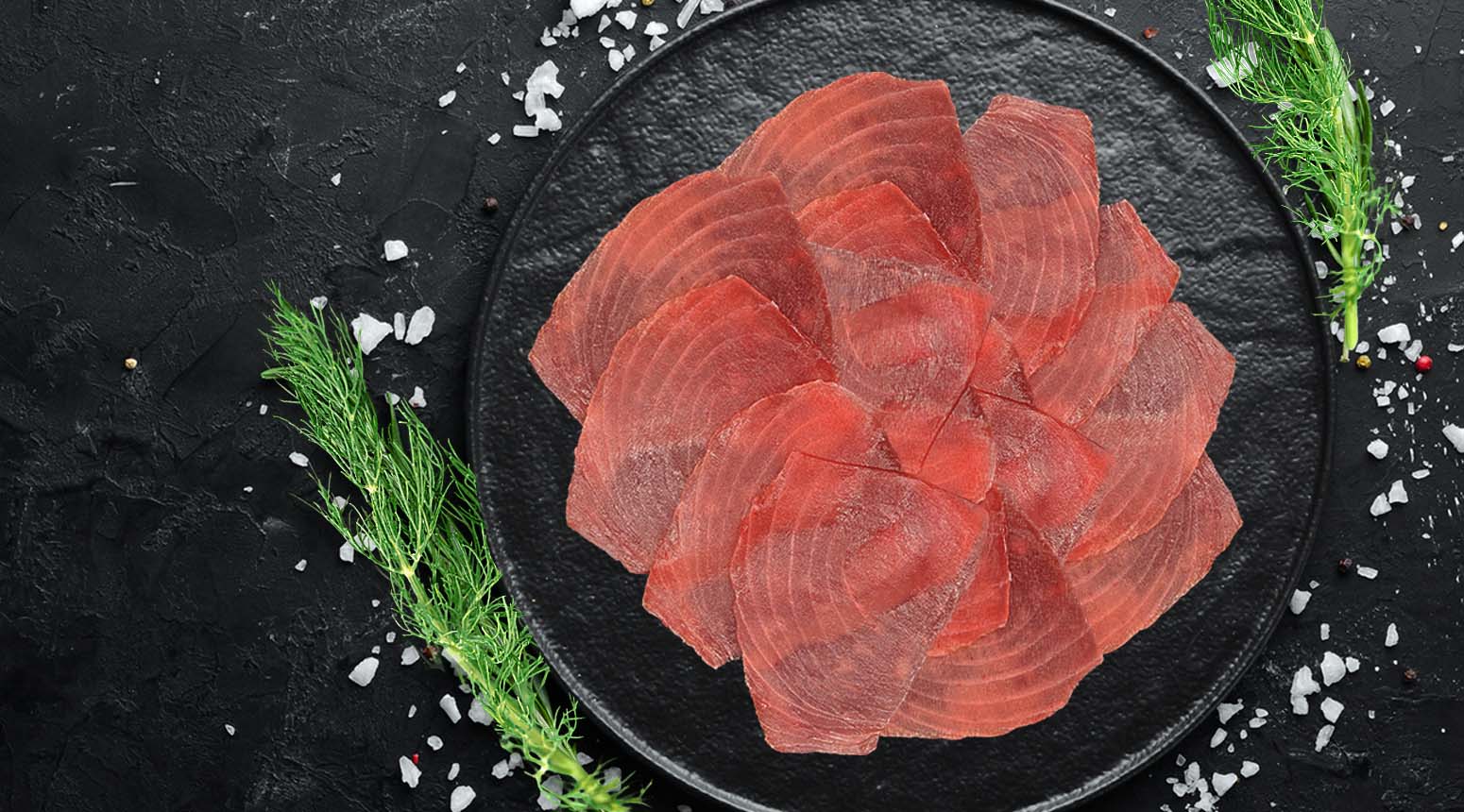 carpaccio van tonijn