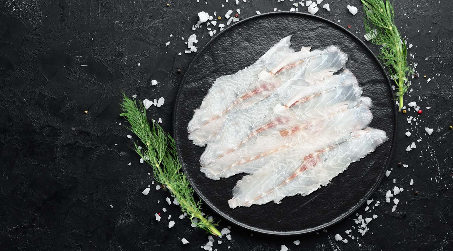 carpaccio van zeebaars