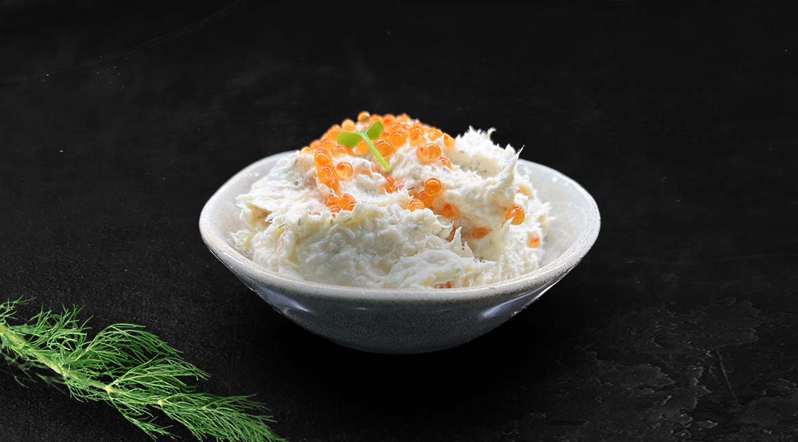 gerookte forelsalade