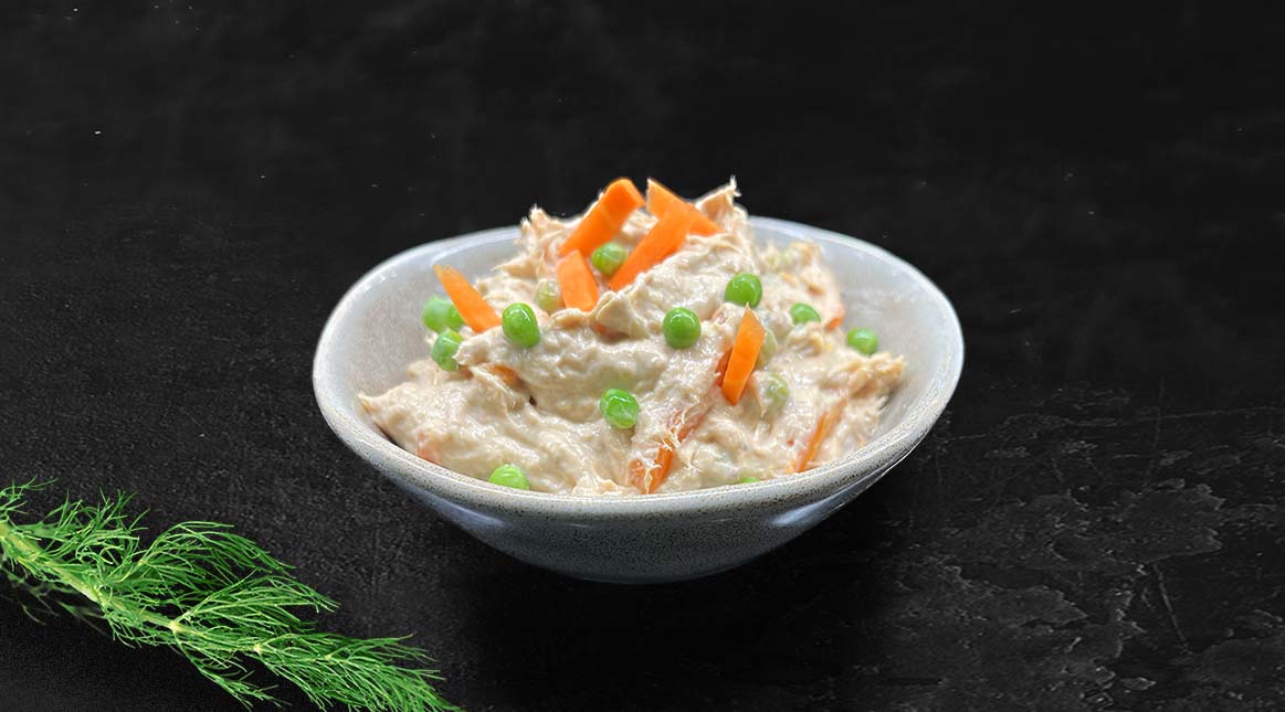 Tonijnsalade met groentjes