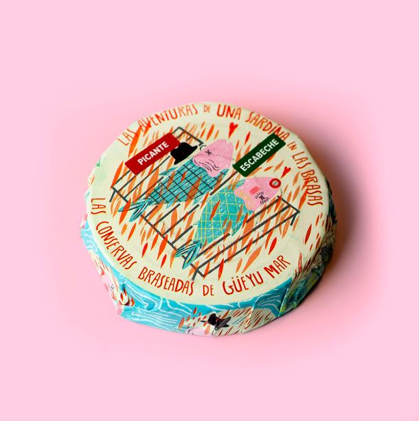 Sardina en las Brasas