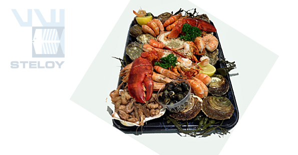 Zeevruchtenschotel Royal met kreeft