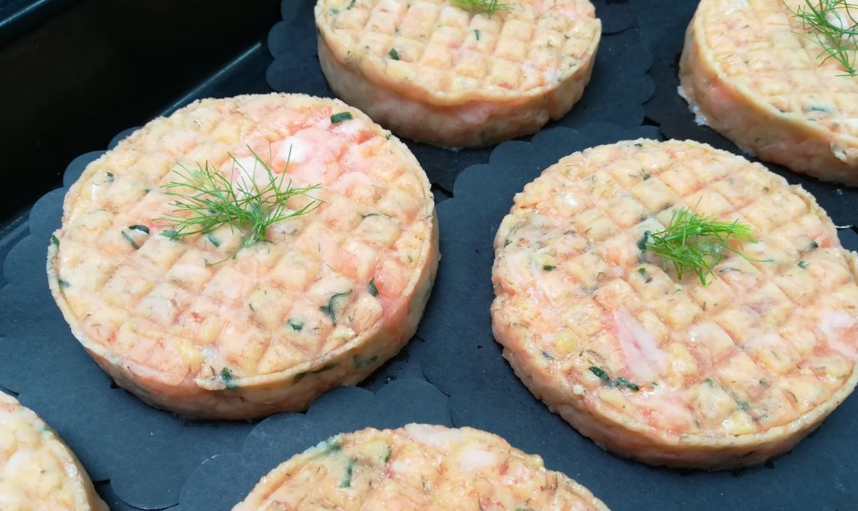 zalmburger met dille