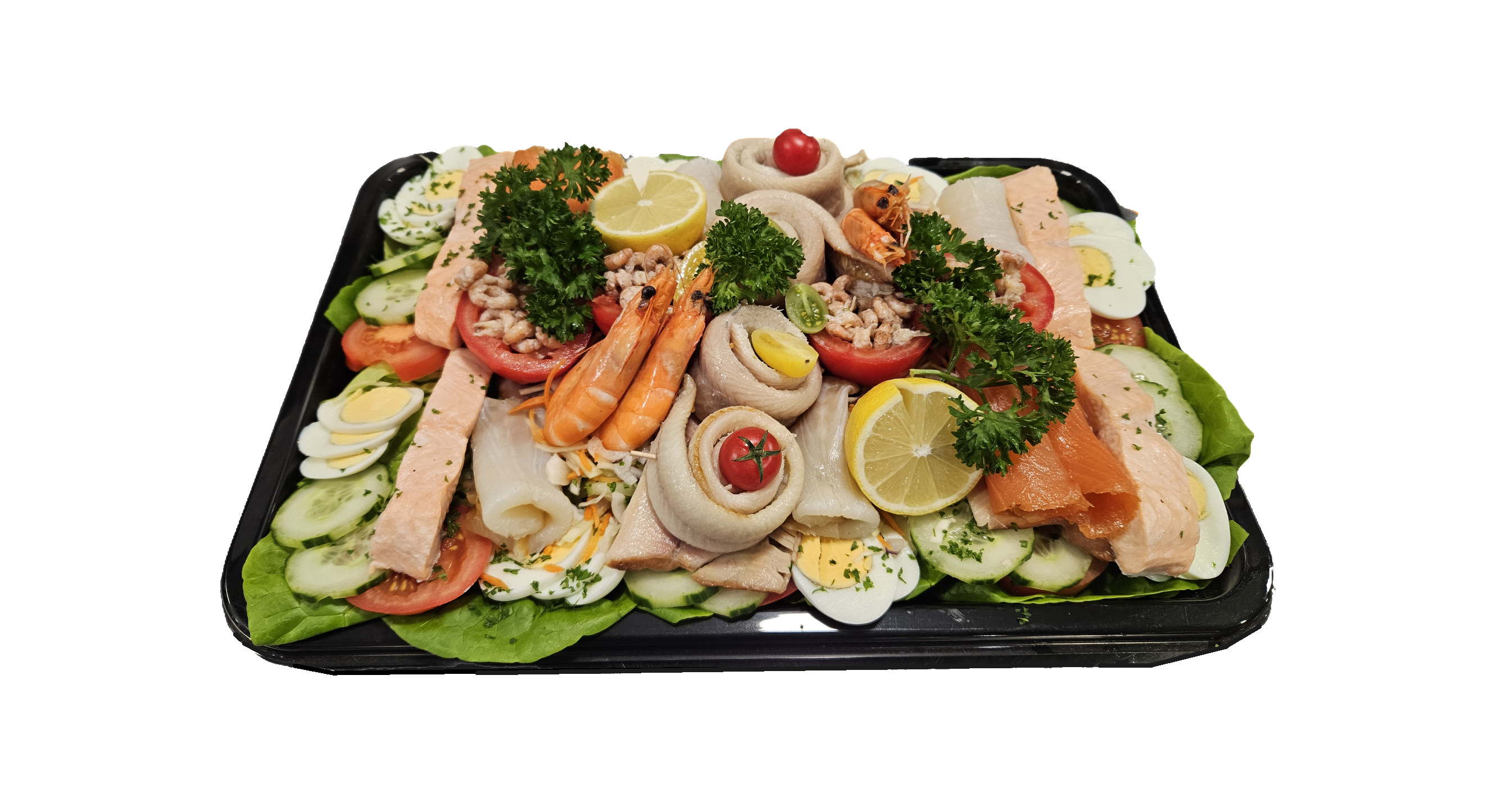 Gevarieerde visschotel