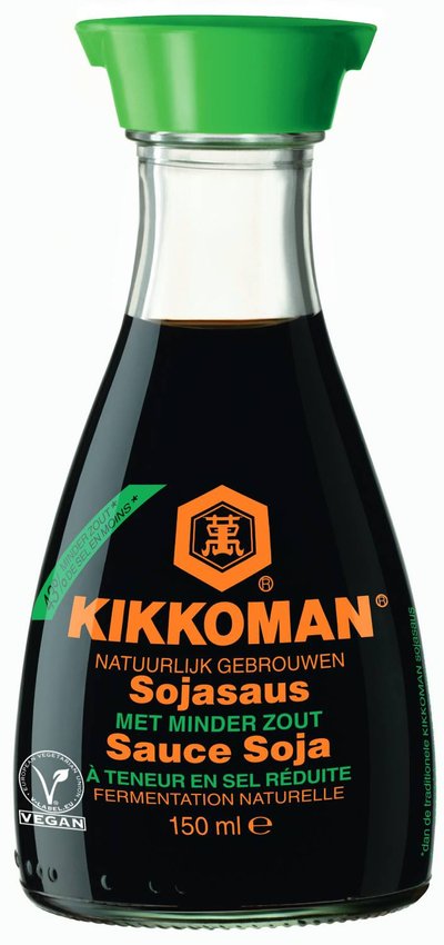 kikkoman sojasaus met minder zout